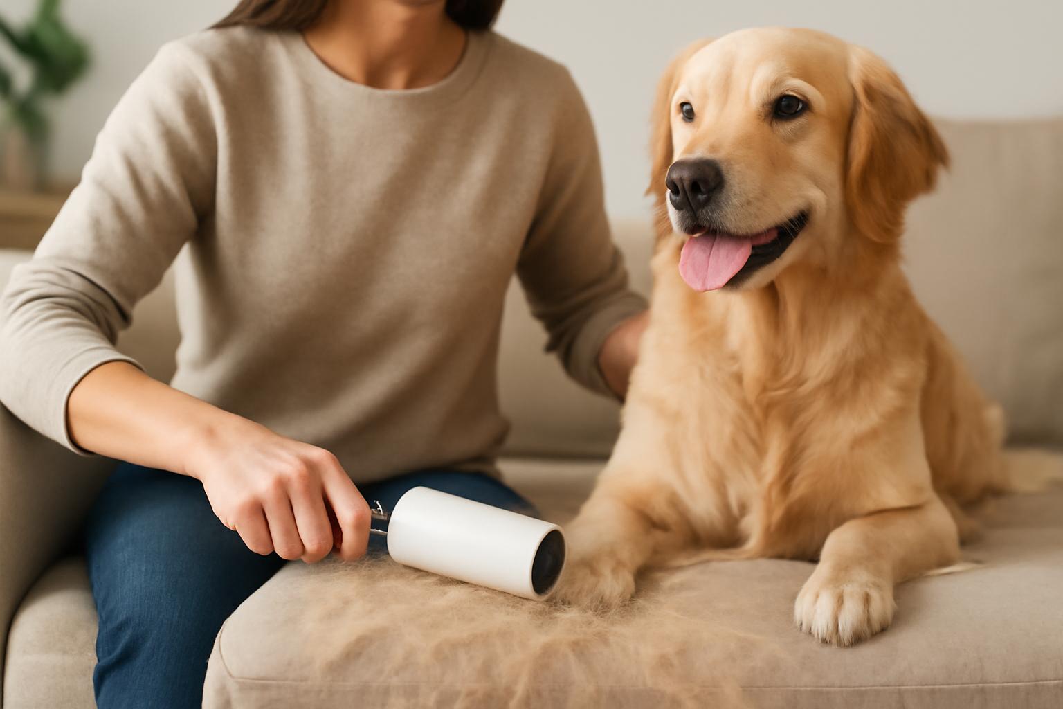 Sådan rydder du hundehår effektivt i hjemmet