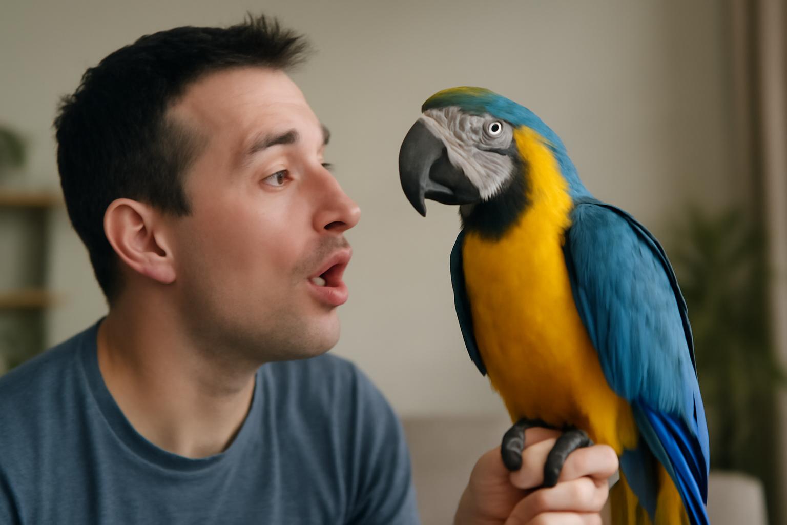 Hvordan lærer du en papegøje at tale? – Nem guide til begyndere