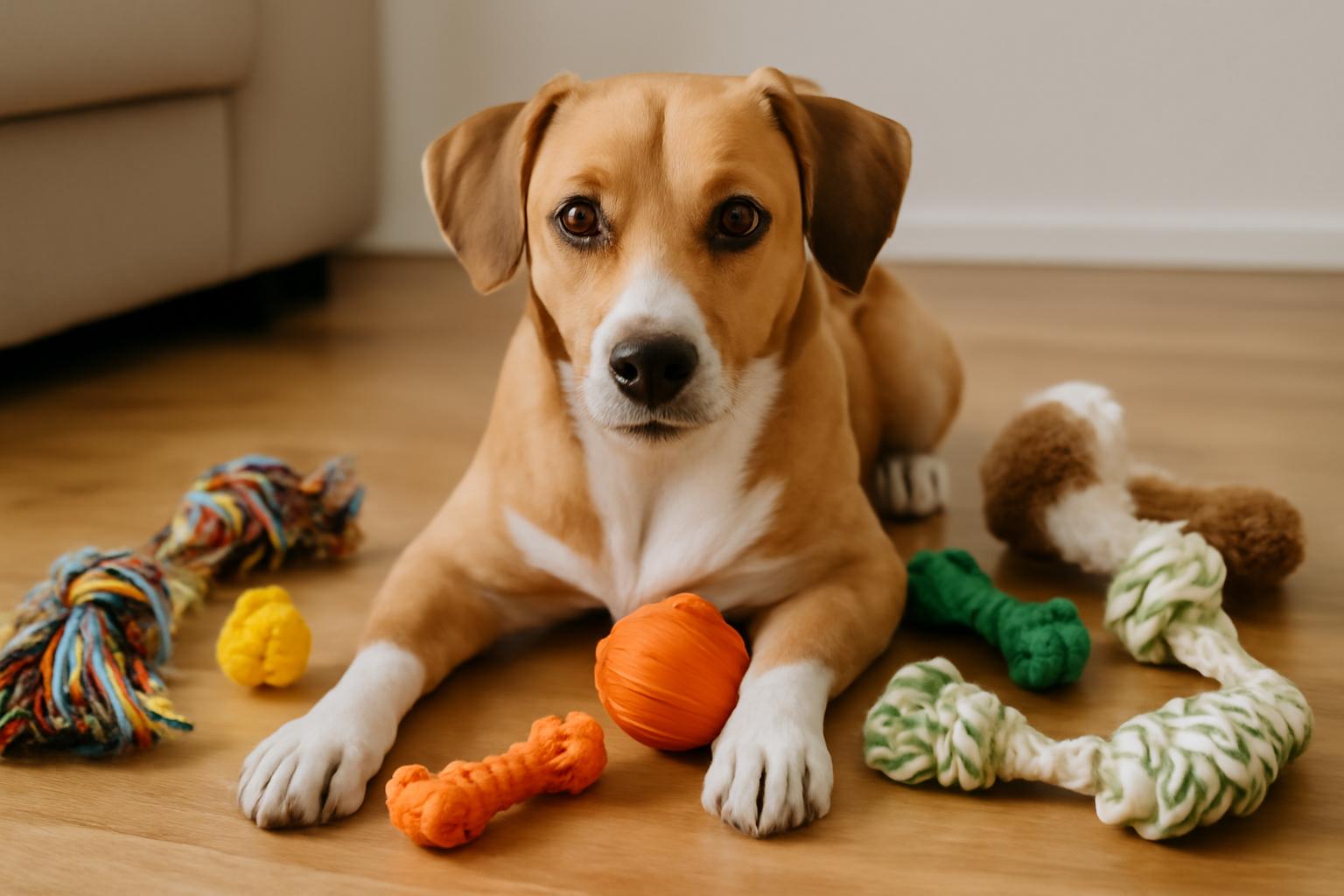 Sådan vælger du det rette legetøj til din hund